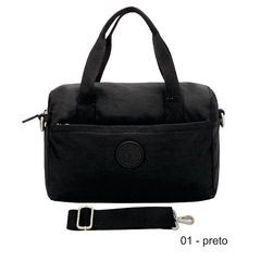 Bolsa Feminina Nylon (tactel) de Ombro e Alça Transversal