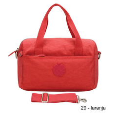 Bolsa Feminina Nylon (tactel) de Ombro e Alça Transversal - Moda feminina: bolsas, carteiras, acessórios. Bela Vitória