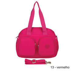 Bolsa Feminina Nylon,Tactel Vivatti de Ombro e Transversal