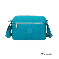 Bolsa Feminina Nylon,Tactel Vivatti de Ombro e Transversal - Moda feminina: bolsas, carteiras, acessórios. Bela Vitória