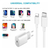 Carregador Compatível iPhone SE X Xr 11 12 13pro 14 Usb-c Branco - comprar online