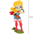 Figure Dc Comics - Supergirl - Bombshells