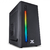 Gabinete Gamer Vx Gaming Australis Preto Frontal Com Fita Led Rgb