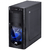 Gabinete Gamer Vx Gaming Orion Com Janela Frontal Acrilica Preto Com Fan Frontal 120mm Led Azul - comprar online