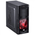 Gabinete Gamer Vx Gaming Orion Com Janela Frontal Acrilica Preto Com Fan Frontal 120mm Led Vermelho