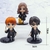 3 pçs/set Harri Modelo Q Posket Anime Hermione Ron Hedwig Figura de Ação PVC