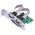 Placa Serial 2 Saidas Rs232 Rs485 Rs422 + 1 Saida Paralela Ieee1284 Pci Express Pci-e X1 Com Low Profile - P2ie1pr-lp