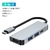 Usb Hub Docking Station Usb C Hub 3 0 Hdmi Usb Splitter Várias portas Tipo C Ex - comprar online