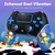 Joystick sem fio Bluetooth Ps4 Controller Gamepad 6-Axis Game Mando Joypad para