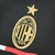 Camisa Retro do Milan - 11/12 - Preto na internet