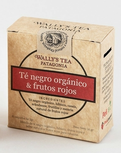 Mini Caja Té Negro Orgánico & Frutos Rojos x 8 saquitos