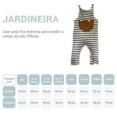 Jardineira Azul Jeans - comprar online