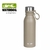 BOTELLA DOBLE PARED ACERO INOXIDABLE BUHO 600 ML BEIGE - comprar online