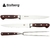 CUCHILLO PARA CORTES + TENEDOR STOLBERG STB104 - comprar online