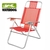 RESPOSERA PLAYERA PLEGABLE 120 KG ROJA BEACHCHAIR