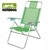 REPOSERA PLAYERA PLEGABLE 120 KG VERDE BEACHCHAIR