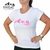 REMERA SINGAL WORLD TRAFUL WOMEN´S BLANCA LOGO ROSA