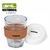 VASO WATERDOG CAPUCHINO DE VIDRIO TRANSPARENTE WHITE