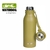 BOTELLA DOBLE PARED ACERO INOXIDABLE BUHO 600 ML MOSTAZA - comprar online