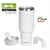 VASO TERMICO DOBLE PARED ACERO INOXIDABLE COLD 1200ml WHITE - comprar online