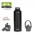 BOTELLA DOBLE PARED ACERO HYDRO 750- 1000 ML BLACK - comprar online