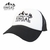 GORRA TRUCKER SINGAL WORLD WHITE BORDADA