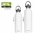 BOTELLA DOBLE PARED ACERO HYDRO 750- 1000 ML WHITE