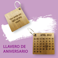 Llavero Calendario