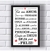 Placa Decorativa Frase Fale com Amor - comprar online