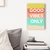 Placa Decorativa Good Vibes Only