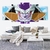 Mosaico de Placas Infantil Dragon Ball Freeza