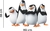 Adesivo de Parede Pinguins de Madagascar - comprar online