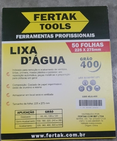 LIXA D'ÁGUA GRÃO 600 / 500 / 400 - comprar online