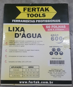 LIXA D'ÁGUA GRÃO 600 / 500 / 400 na internet