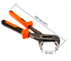 Alicate Bomba D'agua 10 Pol Cromo Vanádio Cabo Isolado - Idea - comprar online