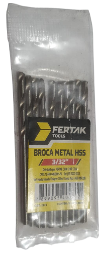 KIT Brocas De Aço Rápido HSS Para Metais - FERTAK - comprar online