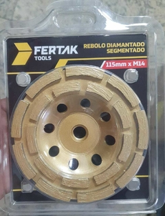 Disco Rebolo Diamantado Segmentado 115 Mm X M14 - comprar online