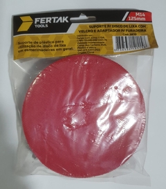 Suporte para Disco Lixa Aderente 125mm Furadeira Lixadeira - Fertak Tools - comprar online