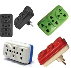 Adaptador Benjamim Formato T Triplo - comprar online