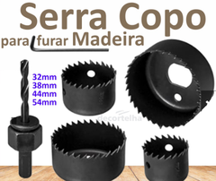 Serra Copo para Madeira e Plástico 6 pcs