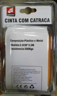 Cinta com Catraca 3,5m x 2,5cm na internet