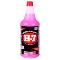 Desengraxante H-7 1litro Removedor Multiuso Para Limpeza Pesada H7 Borrifador Spray Fórmula Biodegradável - Js Technology