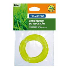 Fio Nylon 1,8mm 20 Metros Para Roçadeira - Tramontina