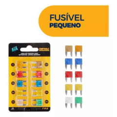 Kit de Fusíveis Automotivos Lâmina - 10 Peças, Colorido - Startools na internet