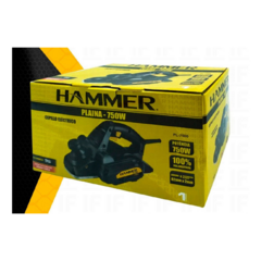 Plaina Elétrica Hammer 750W 110V GYPL7500 na internet