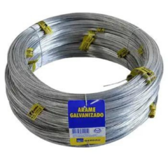 Arame Galvanizado N.18 1,24mm Bwg18 Rolo Com 111m - Gerdau