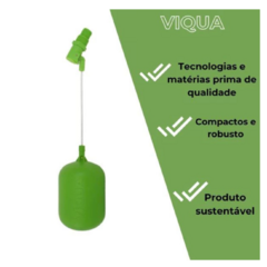 Torneira Bóia Viqua para Caixa D'água Inteligente 1/2 e 3/4 Haste Alumínio - Víqua - comprar online