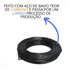 Arame Recozido Bwg 18 1kg 1,24mm Torcido Trançado Rolo - Comep - comprar online