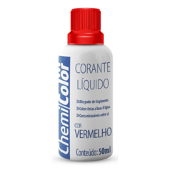 Pigmento Liquido 50ml diversas Cores - Chemicolor - JMS FERRAMENTAS