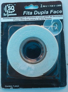 Fita Dupla face 2.4m (1.7cm x 1.5mm)